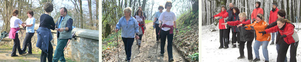 Fit mit Nordic Walking bei back to sports